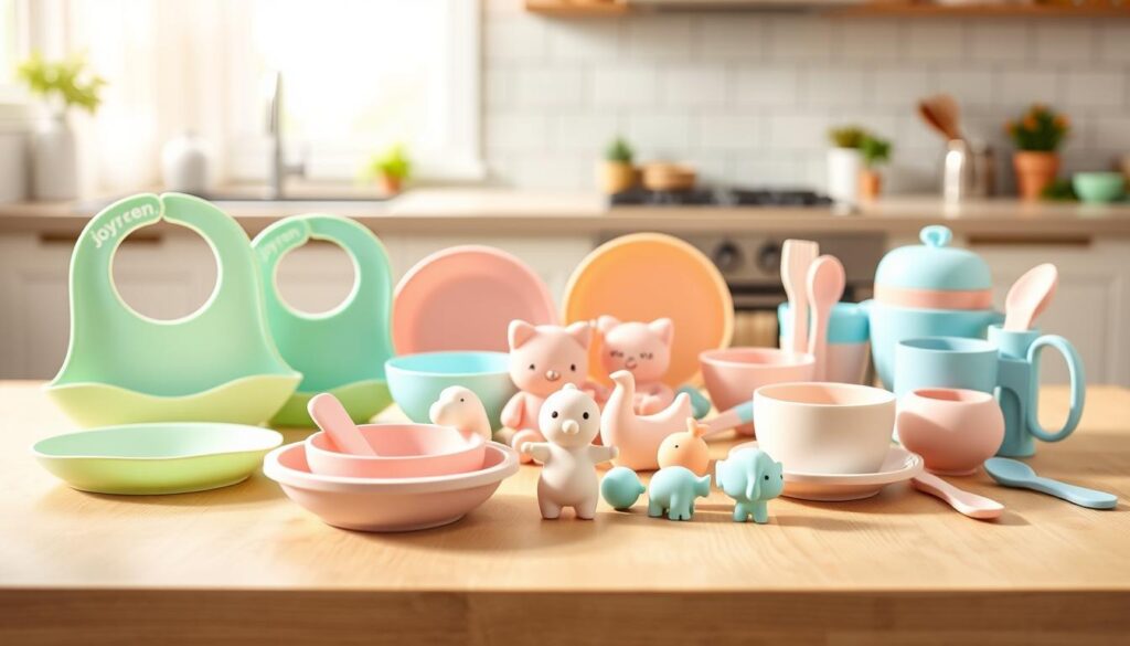 BPA‑Free Silicone Baby Feeding Sets
