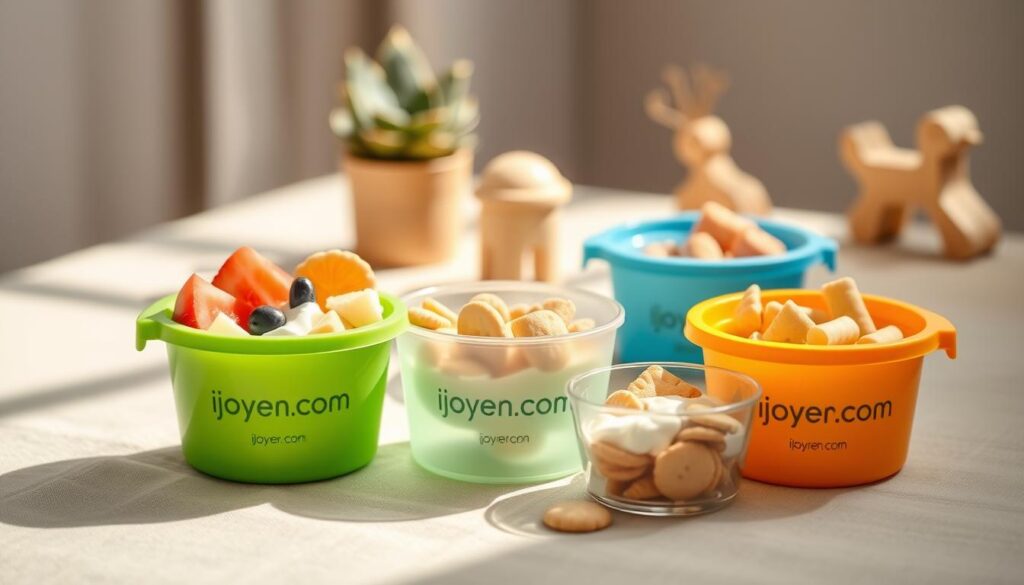 Leak‑Resistant Toddler Snack Pots